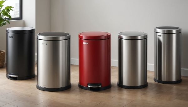 Des poubelles design pour un intérieur élégant et fonctionnel