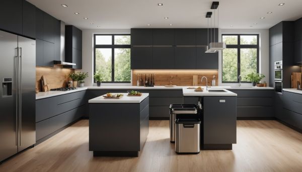 Des poubelles design pour un intérieur élégant et fonctionnel