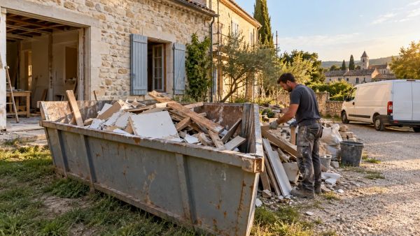 Guide complet sur les prix de location de benne en 2026